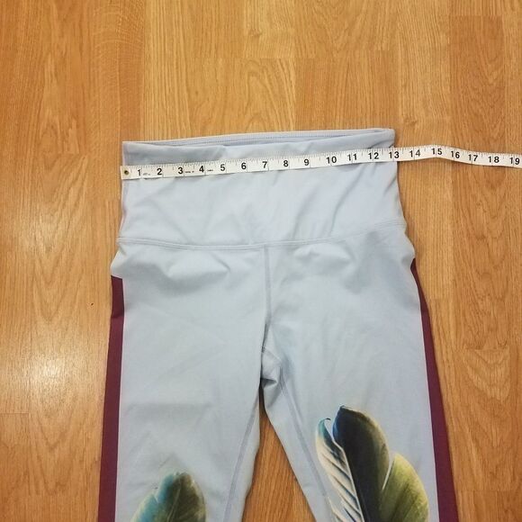 Zella Pure Crop Vision Print Active Leggings sz Sm - Picture 6 of 8